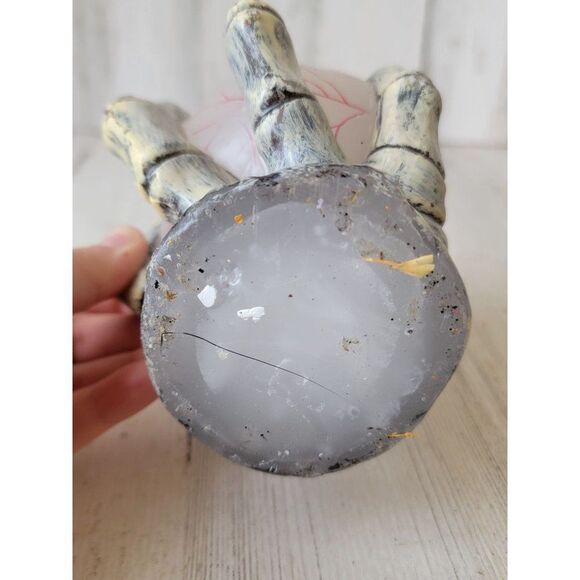 Halloween spooky eyeball candle witch hand skeleton prop decor - Picture 9 of 14